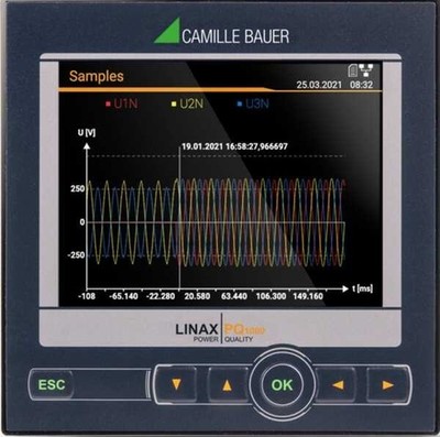 Camille Bauer Netzqualitätsanalysator LINAX PQ1000 #189009