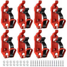 8 Pcs Shovel Holder for Truck, Heavy Duty Shovel Mounts for Roof Rack, Quick ...