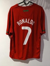 Maillot Jersey Camisola Portugal Home Nike 2010 Ronaldo M