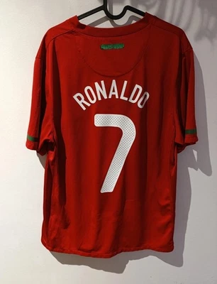 Maillot Jersey Camisola Portugal Home Nike 2010 Ronaldo M - Photo 1/4