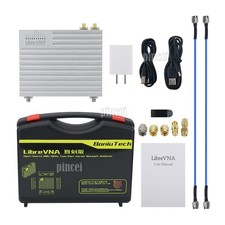 100kHz-6GHz 2-Port Vector Network Analyzer w/Stainless Steel Flanged Connectors