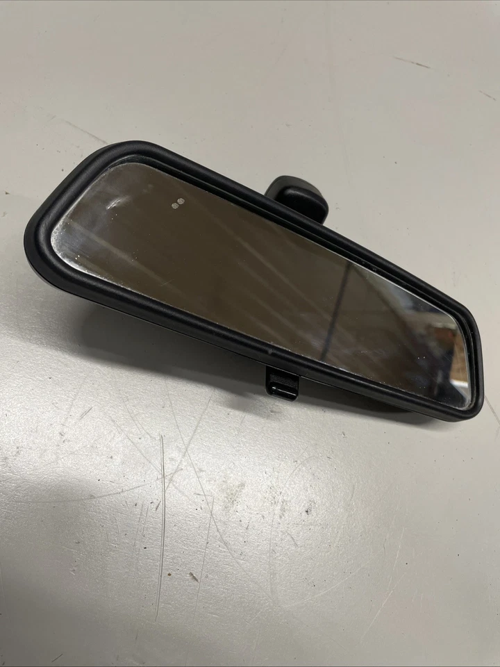 93-99 BMW E36 3-SERIES COUPE CONV MANUAL DIMMING INTERIOR REAR VIEW MIRROR OEM - Image 2 of 4
