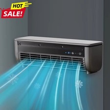 Fan No Drilling Kitchen Air Conditioner Cooling Wall Mounted Fan 