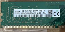 SK HYNIX 4GB DDR4 3200MHZ PC4-3200AA DESKTOP RAM - GREEN