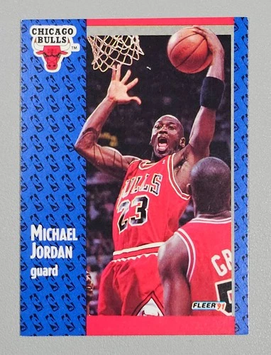 1991 Fleer #29 Michael Jordan NBA Basketball Card
