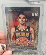 2018-19 Panini Court Kings Portraits #’D  /199 TRAE YOUNG #7 Rookie RC NBA 