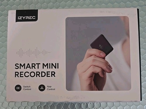 iZYREC 64GB Voice Activated Smart Mini Recorder Space Gray - NEW