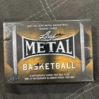 Leaf 2021-22 Metal Basketball Sealed Jumbo Box 10 Autos (One is 1/1 Proof Auto)