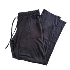 Lucky Brand Women's Black Lounge Pants M Drawstring Waist Soft Stretch Casual