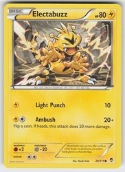 Electabuzz 29/111 XY - Furious Fists Common