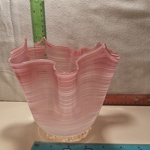 Murano Vase Pink | eBay