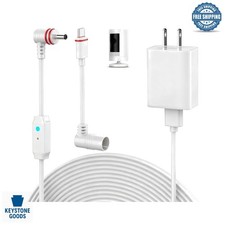 25FT Waterproof Power Cord Adapter for Ring Security Cameras