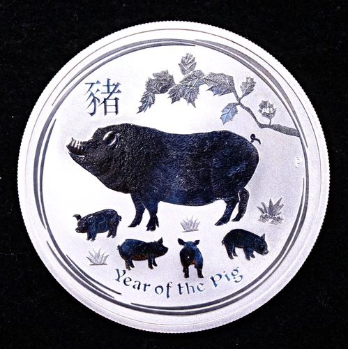 2019 Australian Silver Lunar 1 oz — photo from another recent sale