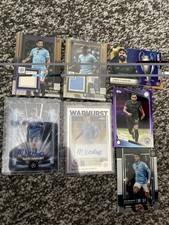 TOPPS Manchester City Auto And Patch Bundle