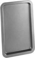 Chef Aid Non-Stick Carbon Steel Baking Tray 33.5x22cm Oven Roasting Pan Grey