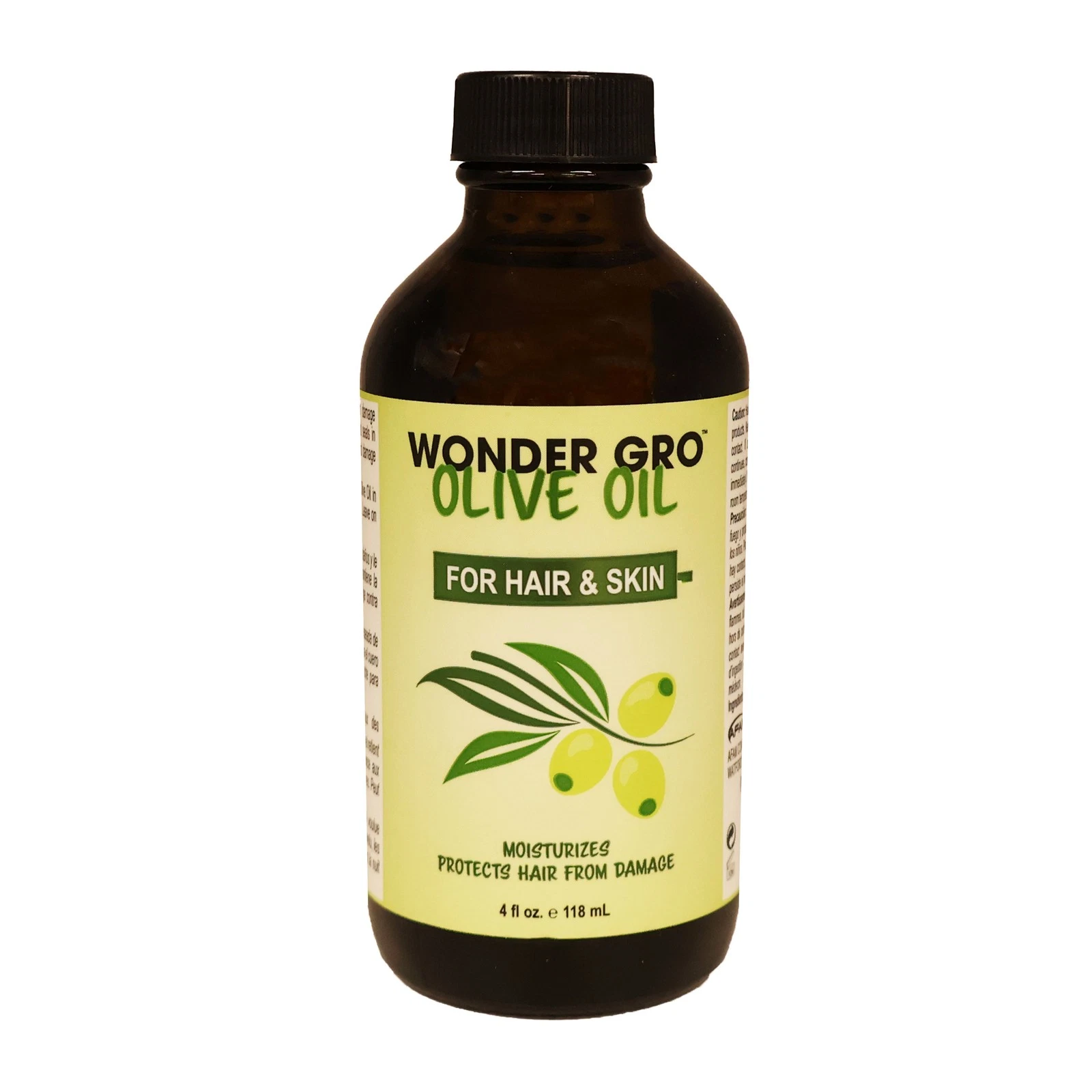Wonder Gro Olive Oil Hair and Skin 4 Oz|Case of 12