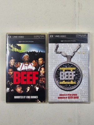 Lot of 2 PSP UMD Video - Beef and Beef II