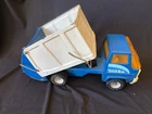 Vintage Tonka Blue & White Garbage Truck – Metal & Plastic – 1970s–1980s