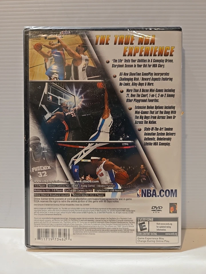 NBA 06 The Life Vol. 1 PlayStation 2 PS2 Sealed Y-Folds - Image 2 of 4