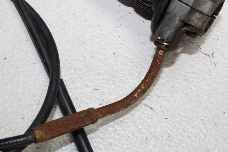 72-73 YAMAHA AT2 125 CABLE ACELERADOR LÍNEA CARCASA GUÍA Foto 4 de 4
