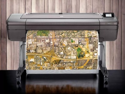 New HP DesignJet Z6 44'' PostScript Sign Printer Color FAST Signage Plotter SAVE!