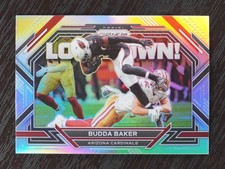 2022 Panini Prizm Budda Baker Silver Prizm Lockdown! #L-10 Arizona Cardinals