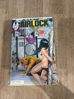 Airlock #2 1990 Electus Ltd Mature Readers Bondage Cover Comic