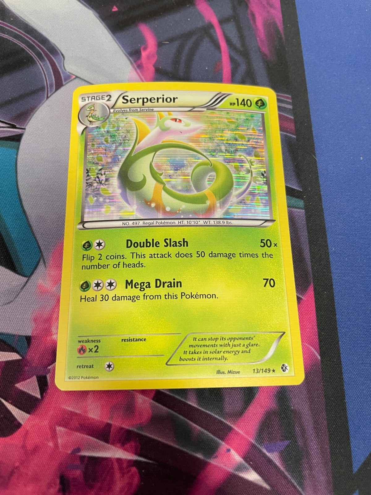POKEMON - SERPERIOR - 13/149 - RARE - BOUNDARIES CROSSED - LP