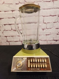 Vintage 60-70s Era Waring Solid State Futura Series 1000 Blender # 1249 WORKS
