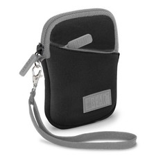 Compact Digital Camera Carrying Case with Neoprene , Belt Loop and Wrist Strap