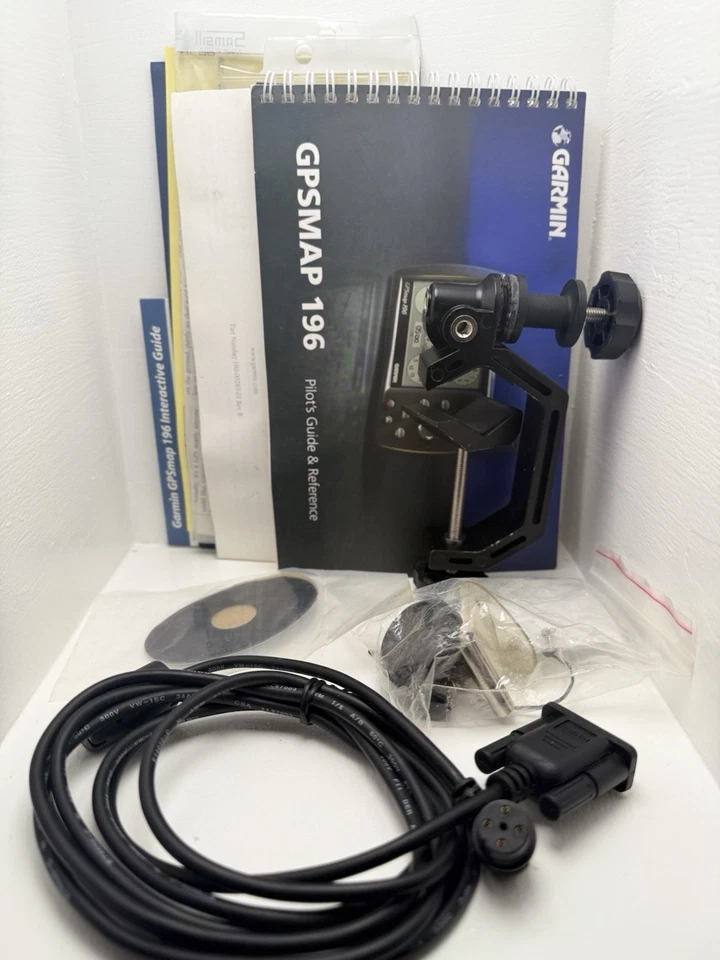 Garmin GPSMAP 196 Bundle With Manuals And Extras - Image 4 of 4