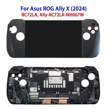 OEM LCD Display Touch Screen Digitizer + Frame For Asus ROG Ally X (2024) RC72LA