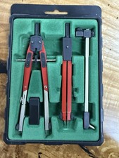 Vintage Helix Stock No. 45623 Drafting Compass Quick Release Combo Set Germany