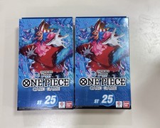 Lot Of 2 One Piece Starter Deck 25: BLUE Buggy Factory Sealed