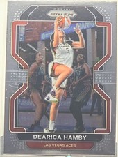 2022 Panini Prizm WNBA Dearica Hamby #15 Las Vegas Aces