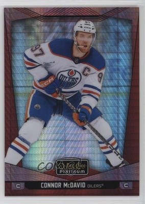 2024-25 O-Pee-Chee Platinum Red Prism 41/199 Connor McDavid #1 0il7