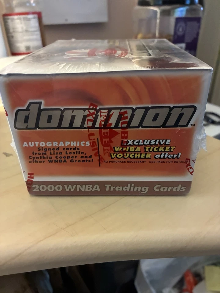 2000 Dominion WNBA Basketball Factory Sealed Hobby box 36 packs of 10 cards - Image 2 of 4