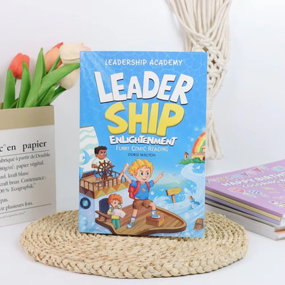 LEADER SHIP ENLIGHTENMENT Comic Book Kids Communication Leadership English KU