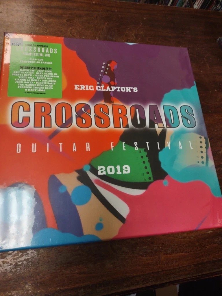 ERIC CLAPTON - CROSSROADS GUITAR FESTIVAL 6LP BOX SET BRAND NEW