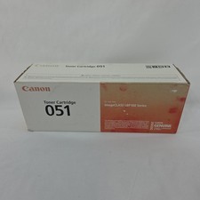 Genuine CANON 051 TONER CARTRIDGE LBP160 Series ImageClass SEALED: DATE 2018