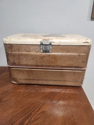Vintage “Little Brown Chest” Ice Box Cooler 1950's | eBay