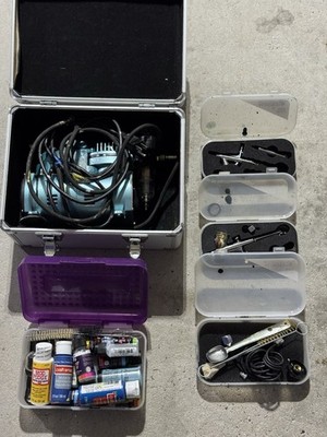 Master Airbrush Cool Runner Professional Air Compressor TC-40 With Accessories