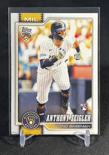 2026 Topps Series 1 #286 Anthony Seigler Rookie Base Card Baseball. rookie card picture