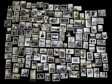 Vintage Snapshot Photographs Family Travel Military Buildings Photo Lot PV