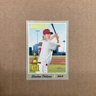 TOPPS HERITAGE 2019 BASE CARD #430 SHOHEI OHTANI ANGELS