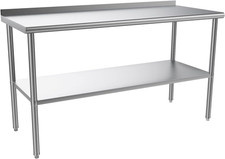60'' X 24'' Stainless Steel Table for Prep  Work,Commercial Worktables