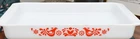 Vintage Pyrex Friendship Red Bird Baking Dish Lasagna Pan #933 9” X 13” X 2”