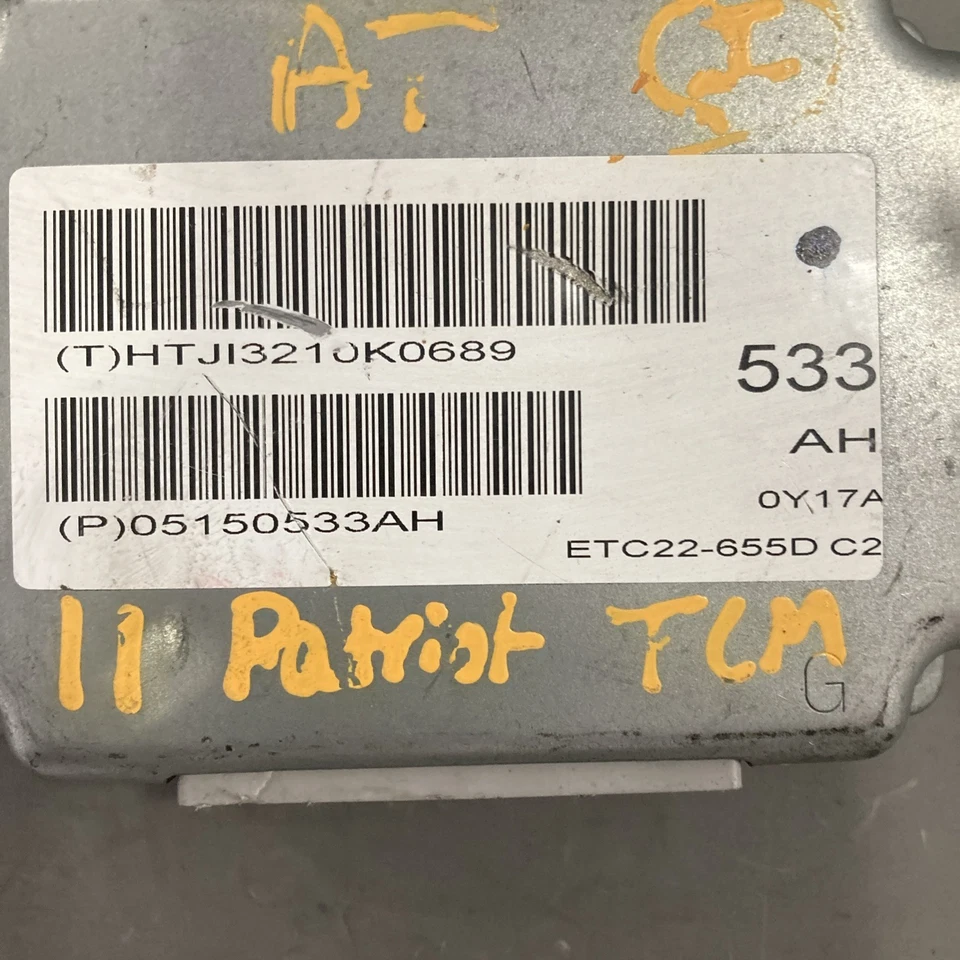 Módulo de controle de transmissão Jeep Patriot Compass 2011-2013 05150533AH - Imagem 2 de 4