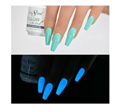 Cre8tion Led/UV Cure Glow In The Dark Soak Off Gel Polish 0.5 Oz - G 22
