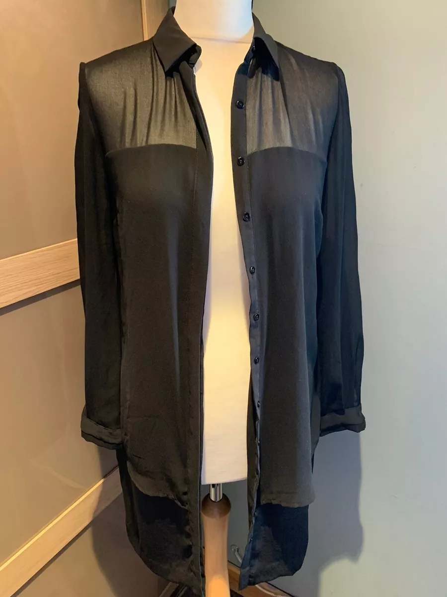 Camicia nera zara sale
